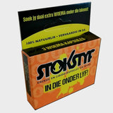 Stokstyf in die onderlyf