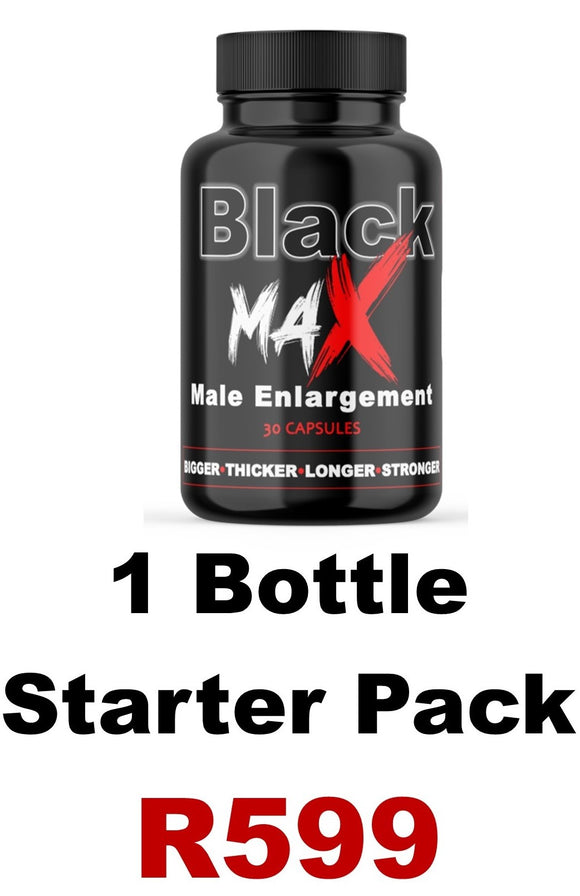 #1 in SA: Black Max Penis Enlargement