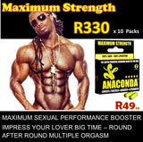 Anaconda Erection Booster - National Male Clinic